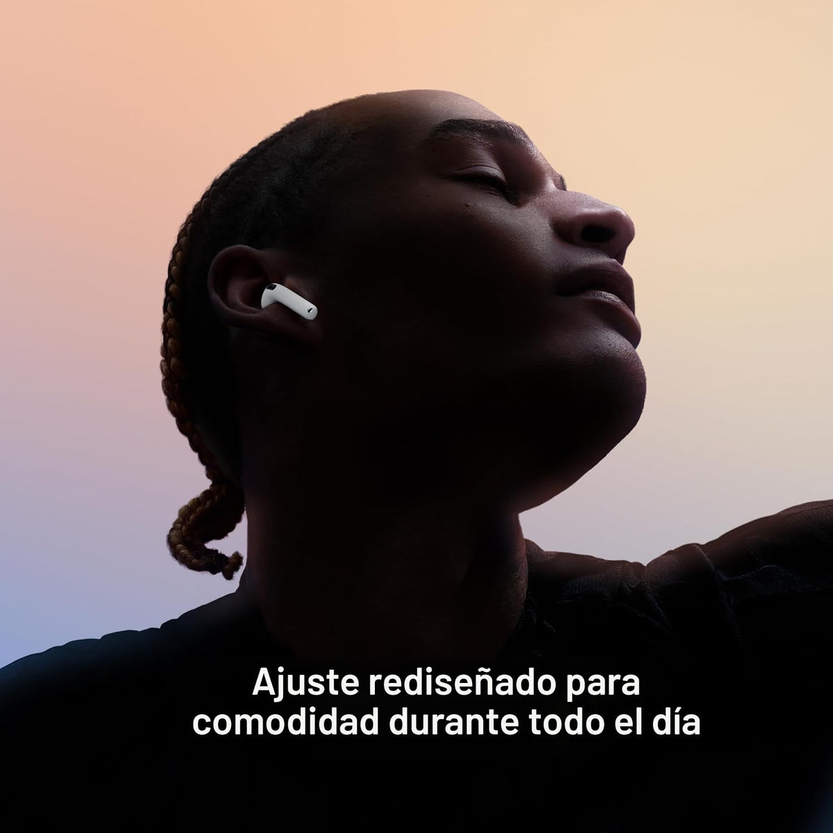 Auriculares inalámbricos Apple AirPods 4 con cancelación activa de...