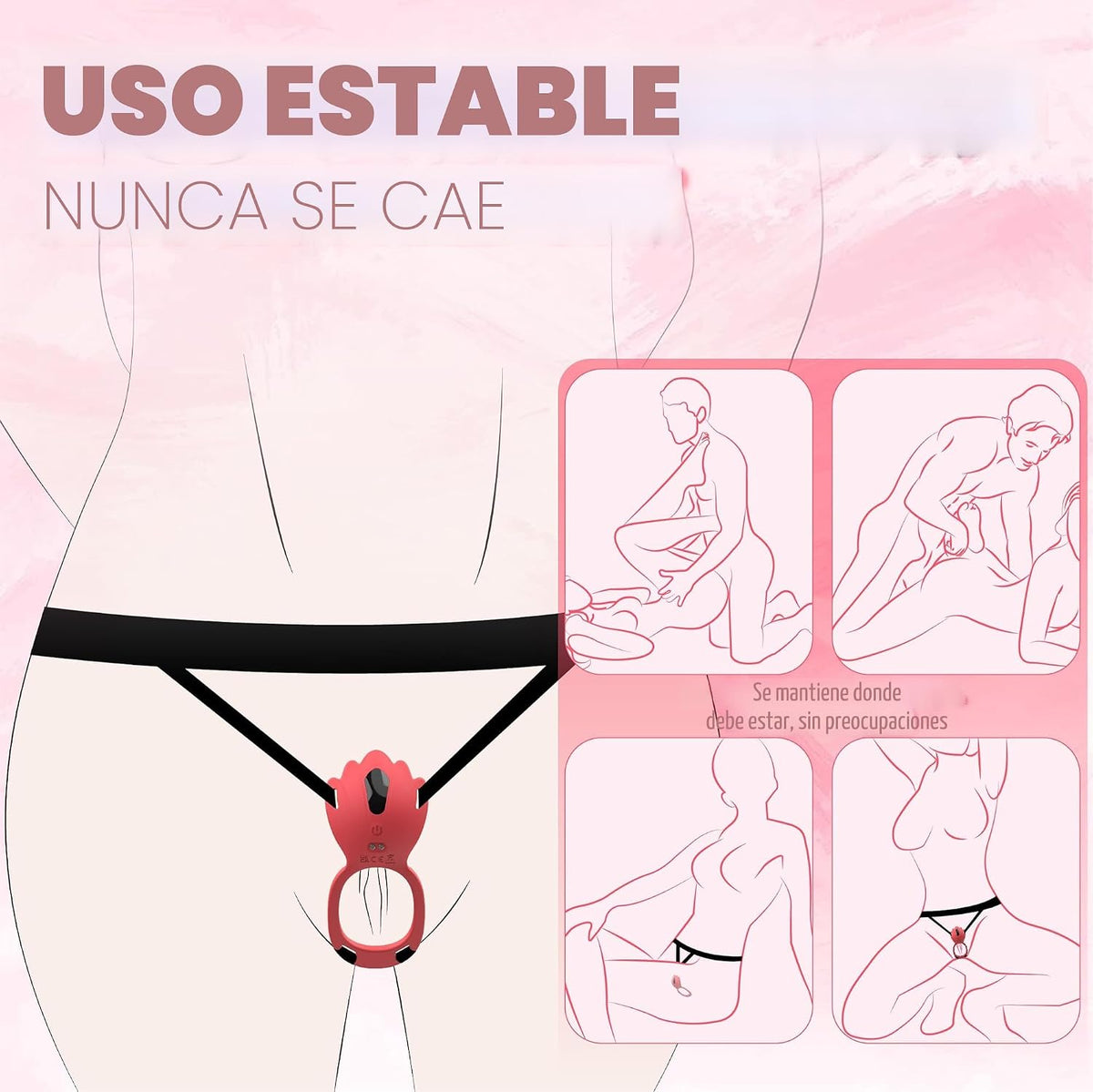 Juguetes sexuales para adultos, juguete sexual femenino con 9 modos...