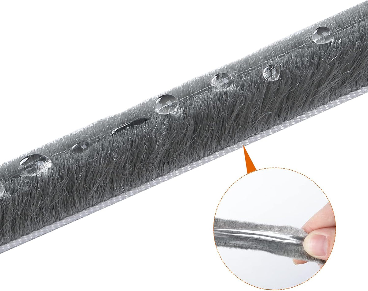 hokmly Sello de Puerta para Pelar el Clima - 5m (16ft) Cepillo de B...