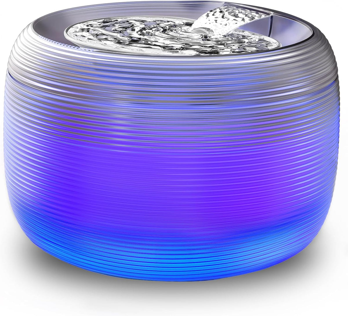 SIBAYS Fuente de agua para gatos de 3.5 L, fuentes de gran capacida...