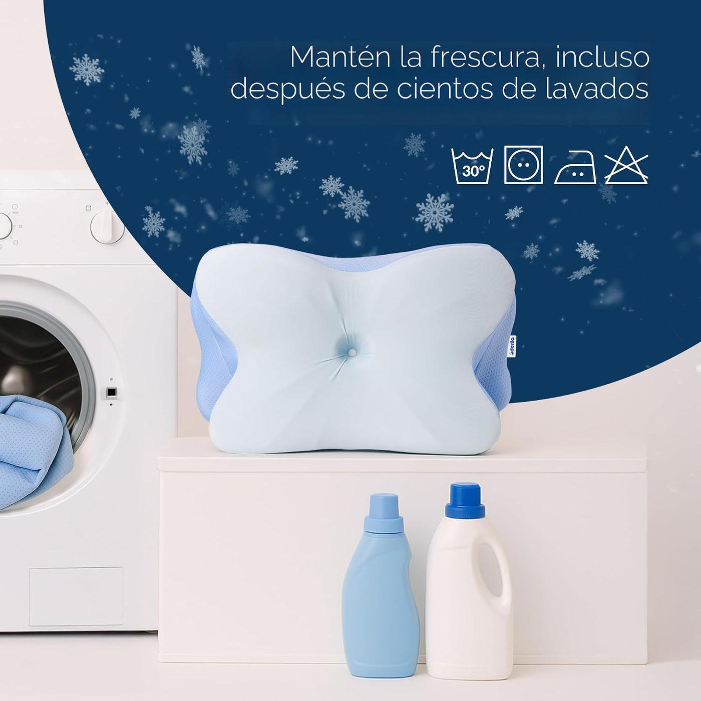 Derila Ergo Funda de Almohada Almohada Cervical de Cuello para Dorm...