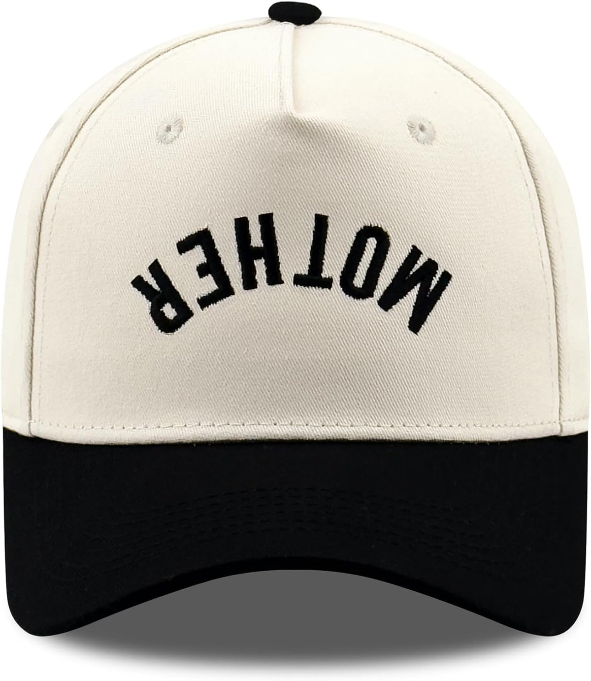 DYBICKT Gorra de béisbol bordada de dos tonos para niño, niña, papá...
