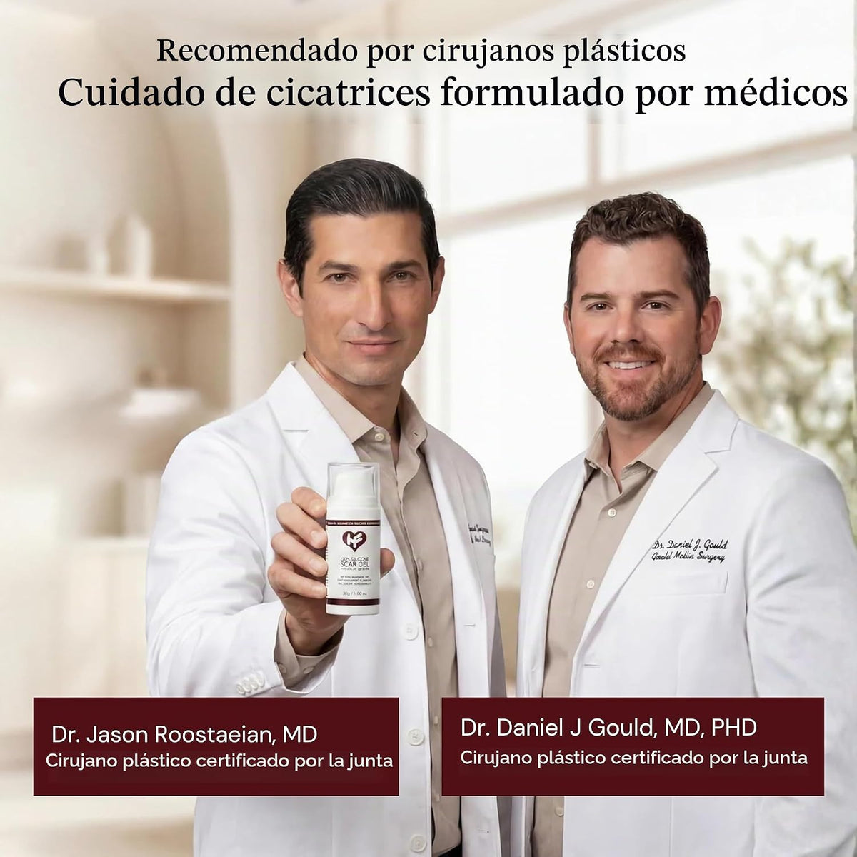 HealFast Gel de silicona para cicatrices, crema para cicatrices qui...