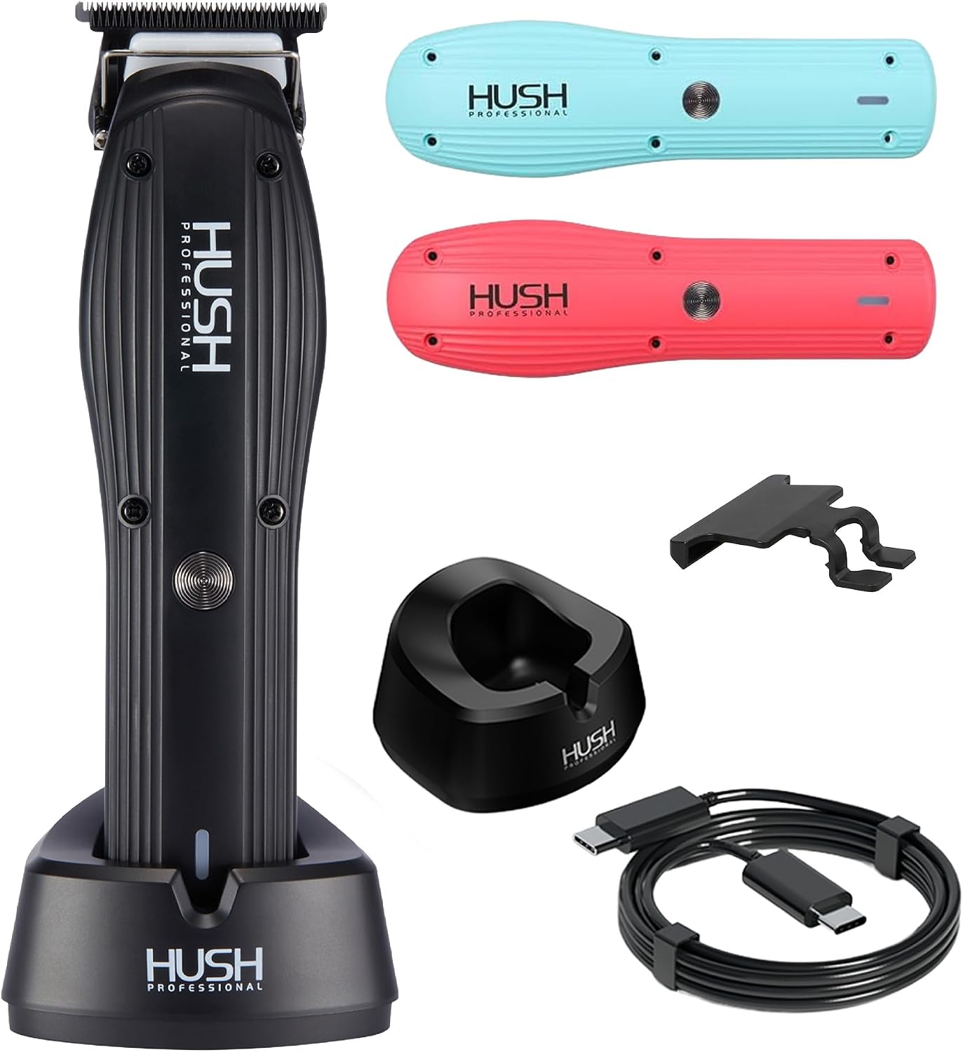HUSH PROFESSIONAL Cortadora de pelo para hombres \u2013 Kit de cort...