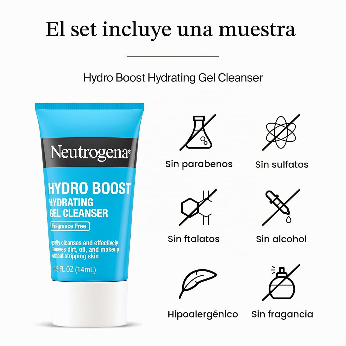 Neutrogena Crema hidratante facial Rapid Tone Repair + limpiador de...