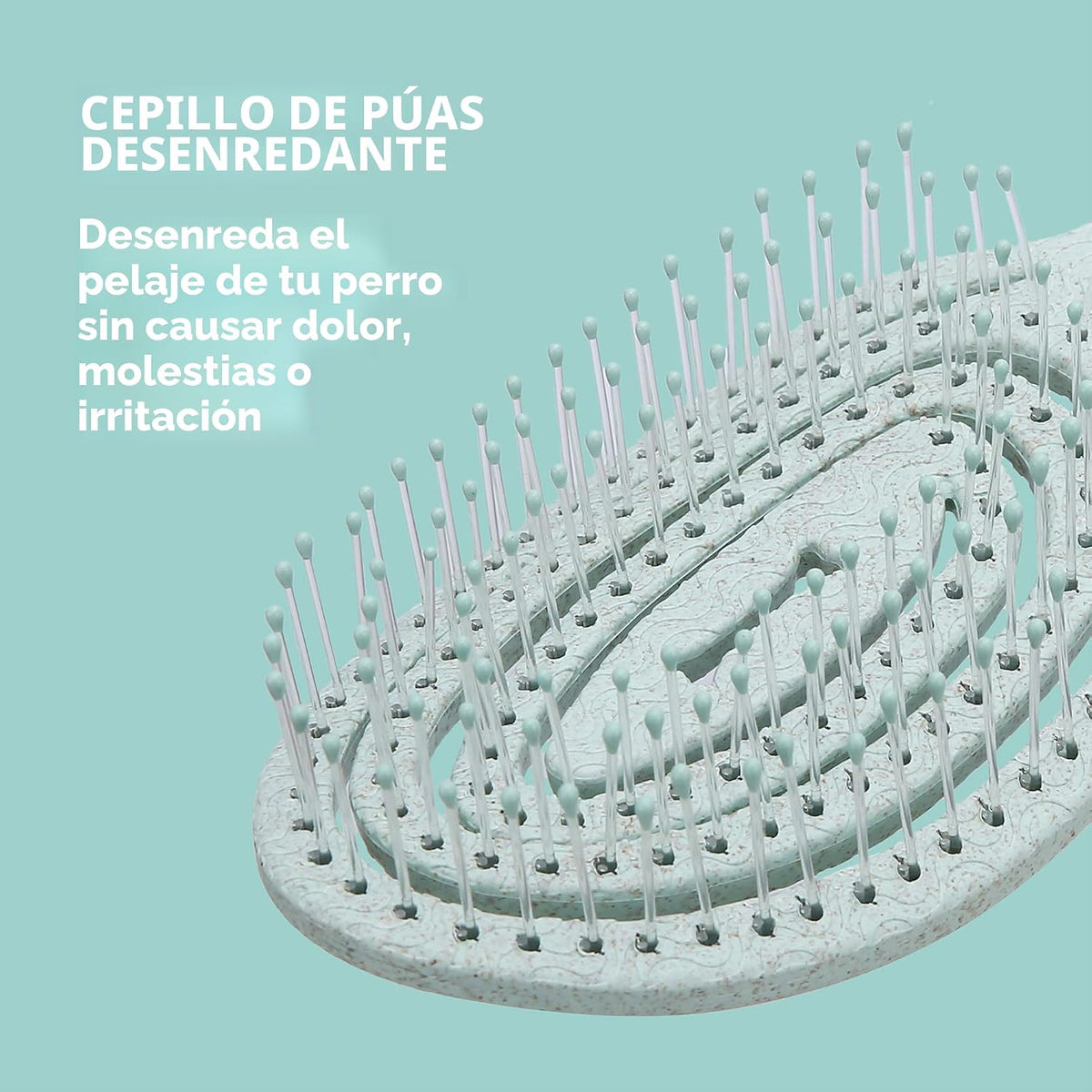BioSilk para Mascotas Cepillo de Clavijas Desenredante Ecológico pa...