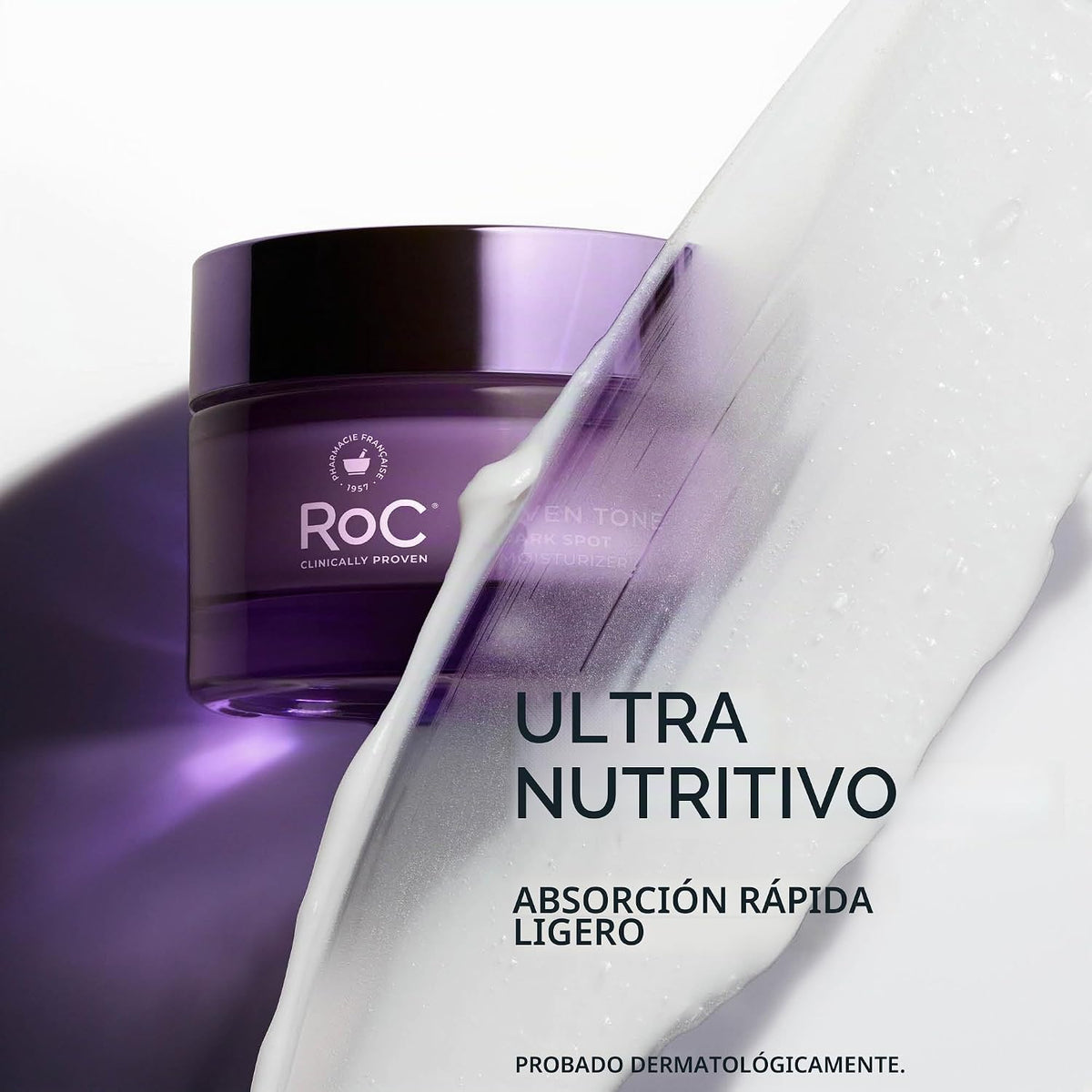 RoC Niacinamide Even Tone + Lift Crema de noche antienvejecimiento,...