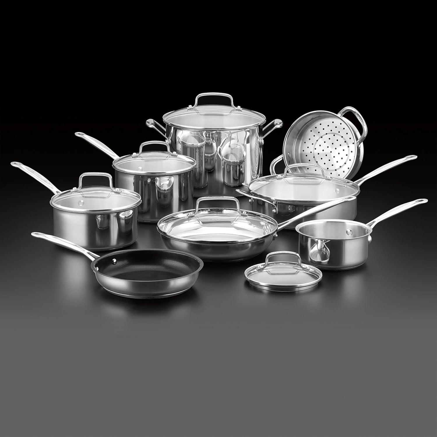 Cuisinart Chef's Classic™ - Juego de 14 piezas de acero inoxidable