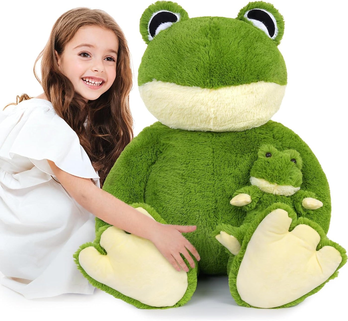 MorisMos Animales de Peluche Rana Grande, Juguete de Peluche Rana G...
