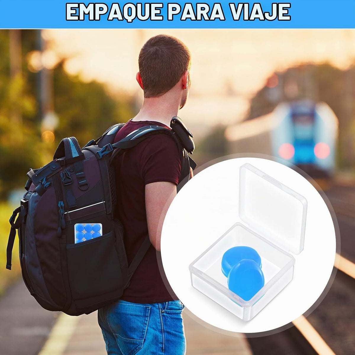 Frienda 21 pares de tapones para los oídos para dormir, tapones par...