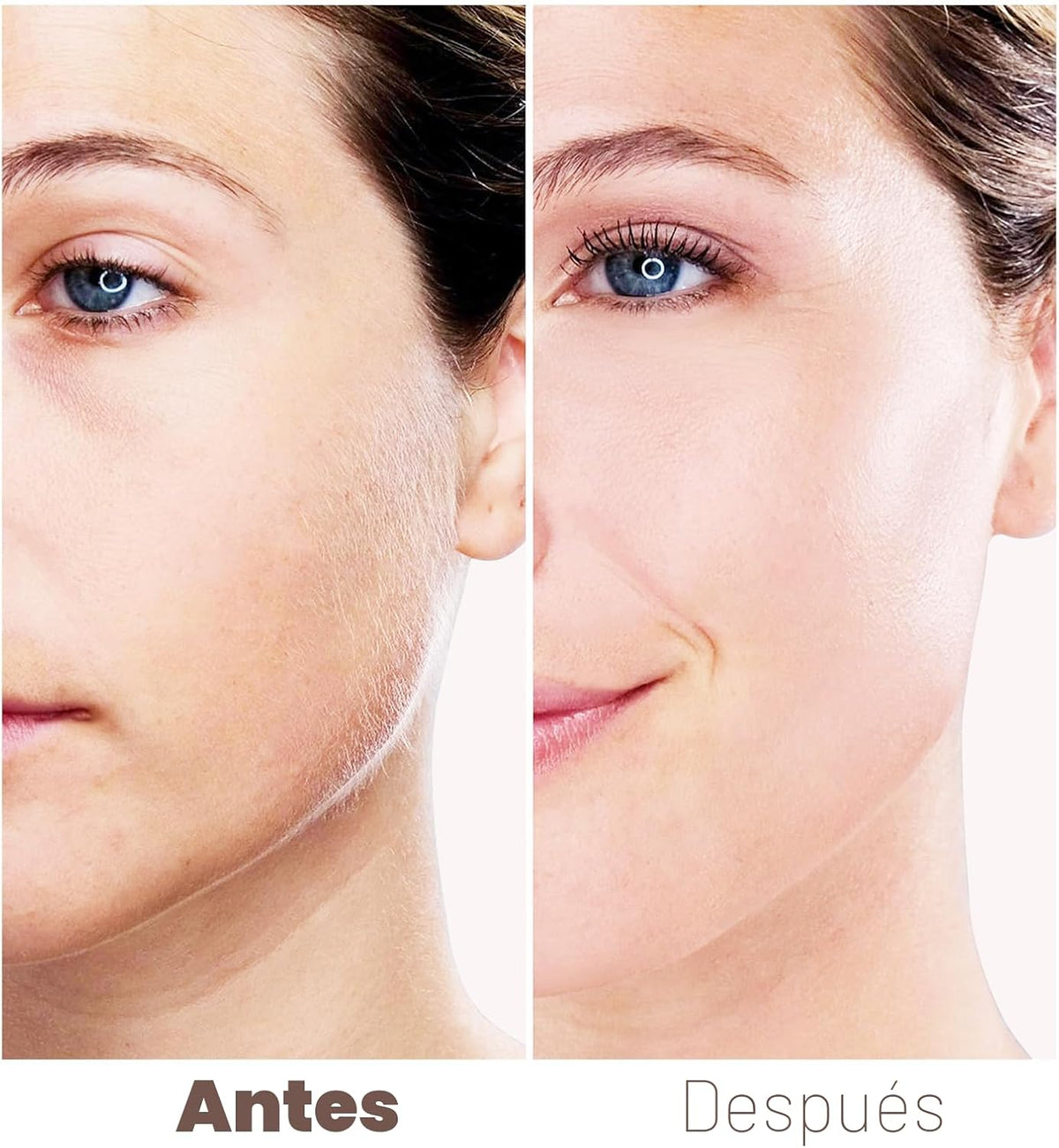 innobeaut Removedor de vello facial sin dolor para mujeres, recarga...