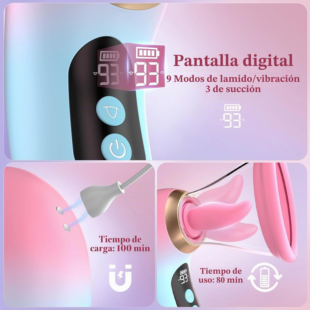 Gasevimo Juguetes sexuales para adultos, vibrador de juguete sexual...