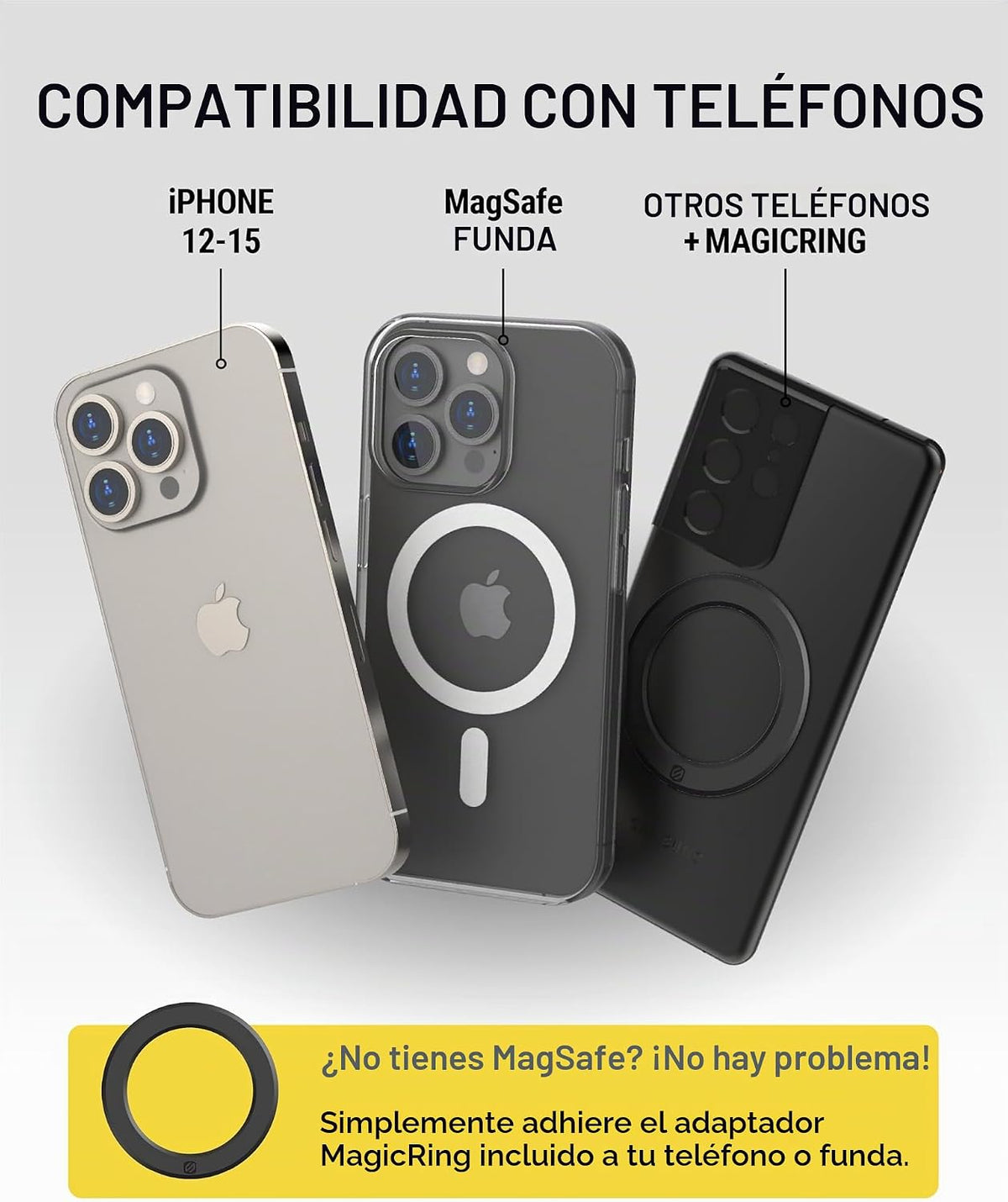 Scosche MagicMount SMSDV MagSafe Soporte de Tablero\/Ventana para C...