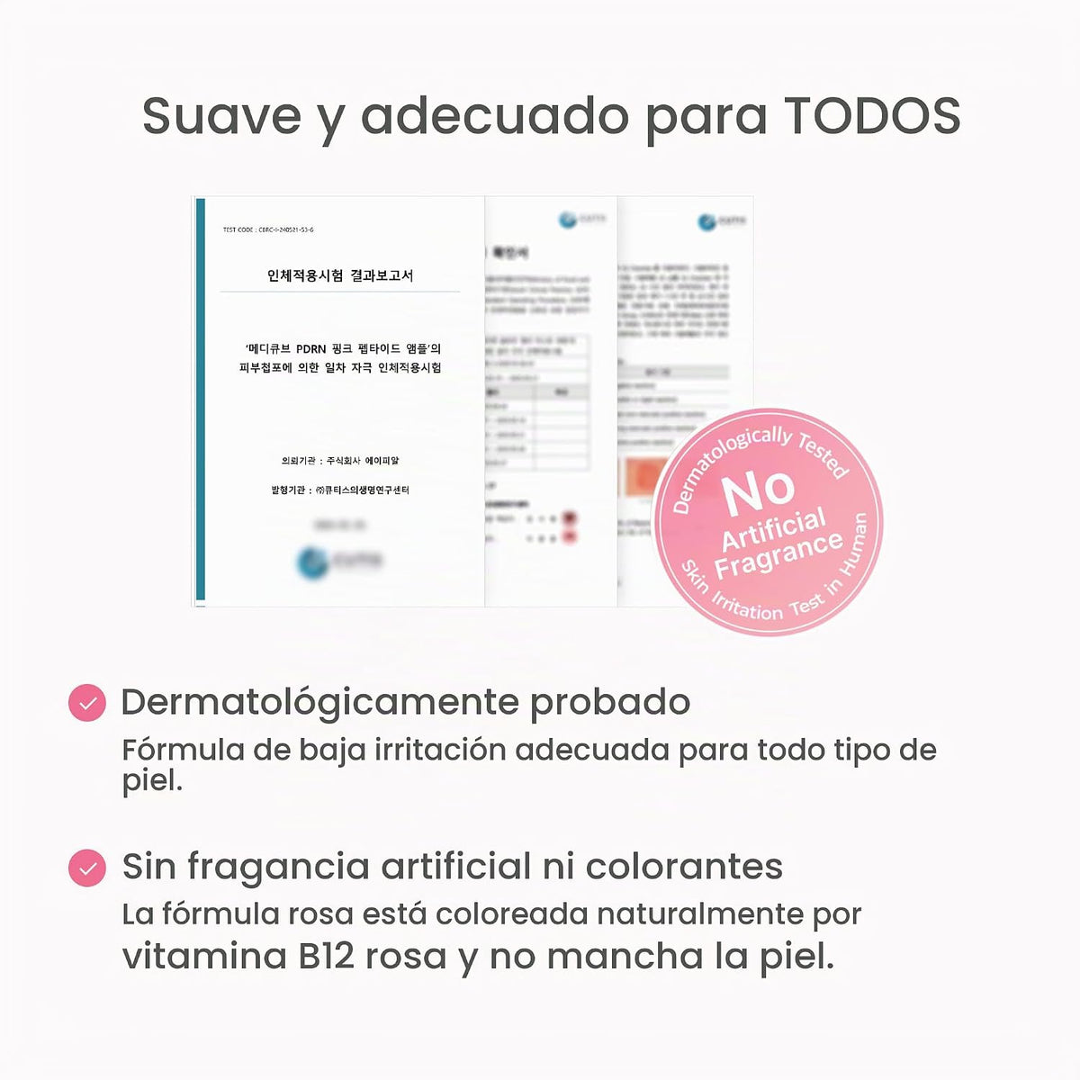 medicube PDRN Pink Peptide Serum, Suero de brillo rosa, Péptido, Ni...