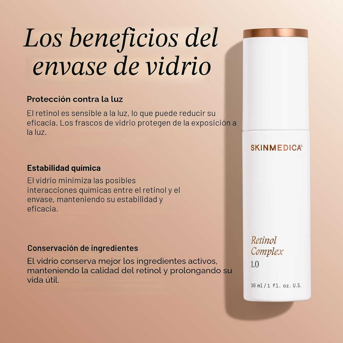 Complejo 1.0 de Defensa Anti Edad con Retinol de Skin Medica, 1 onz...