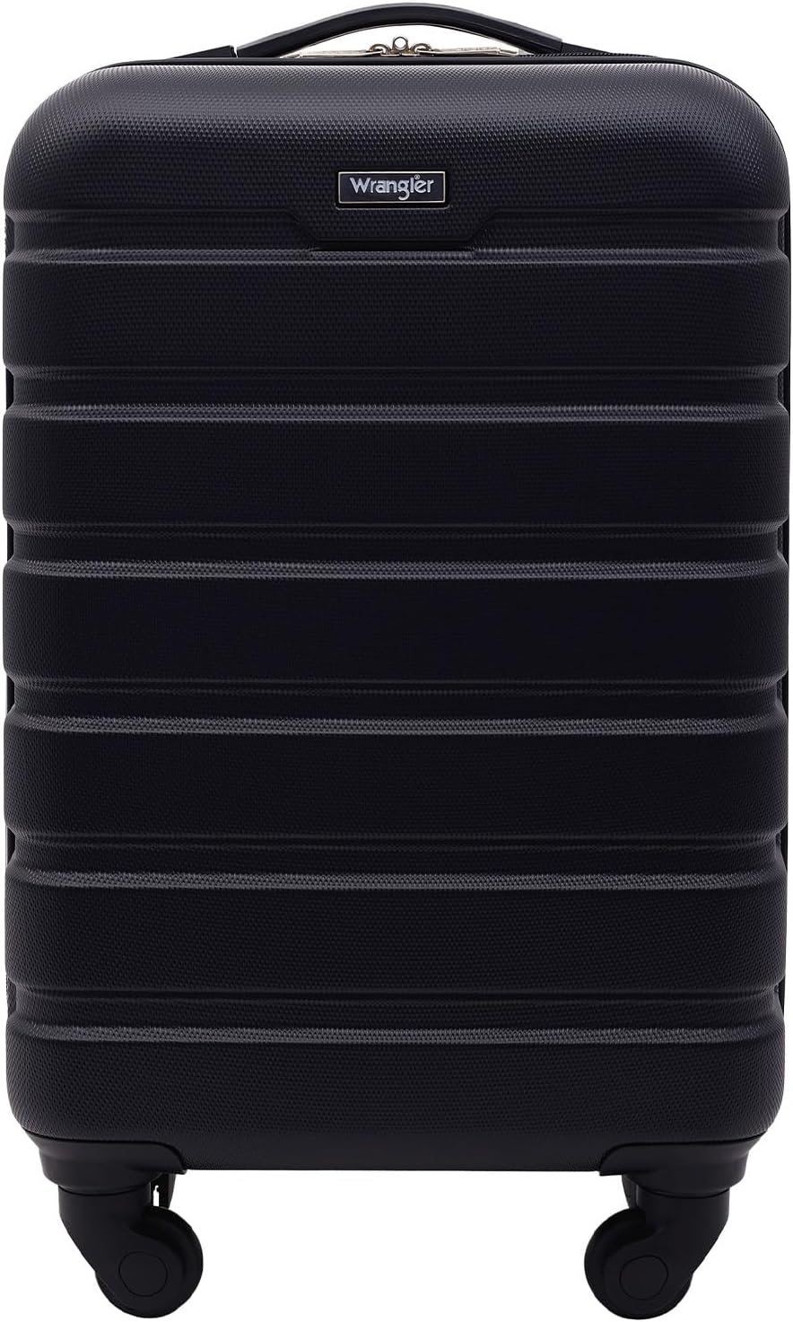 Wrangler Equipaje Giratorio de Mano de Tapa Dura, Negro
