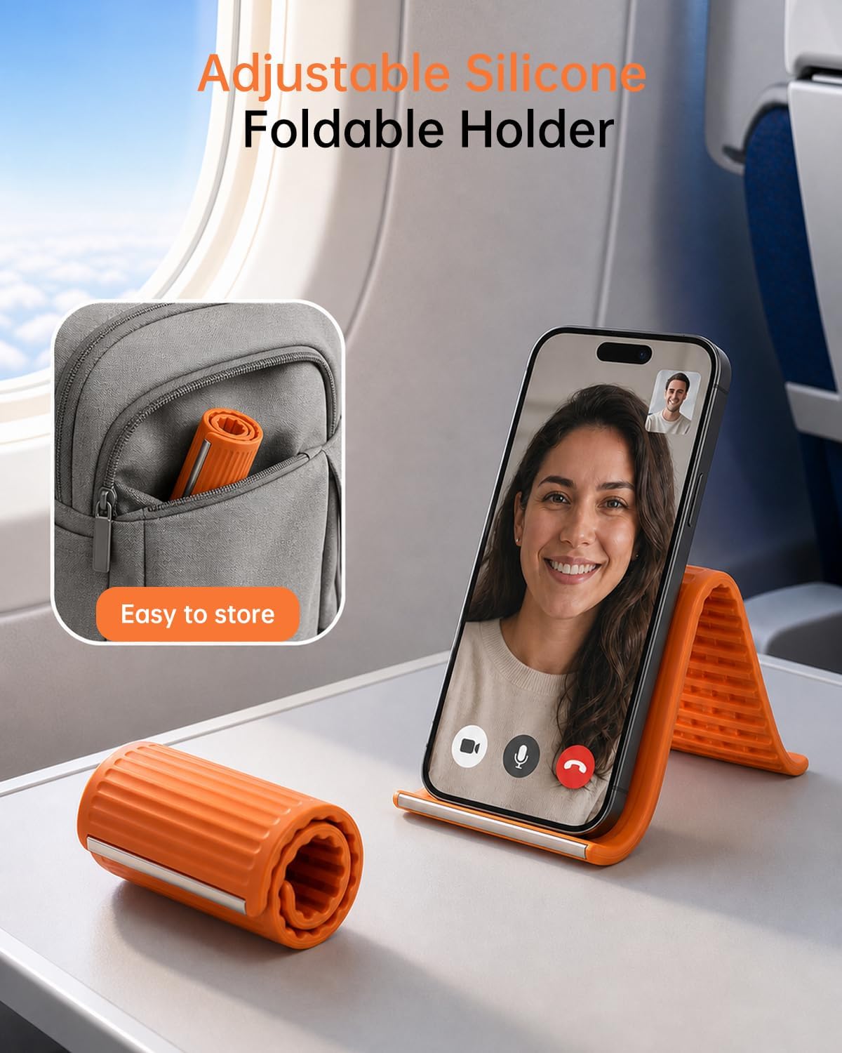 Lynfili Soporte portátil de aluminio de silicona flexible 2026, dis...