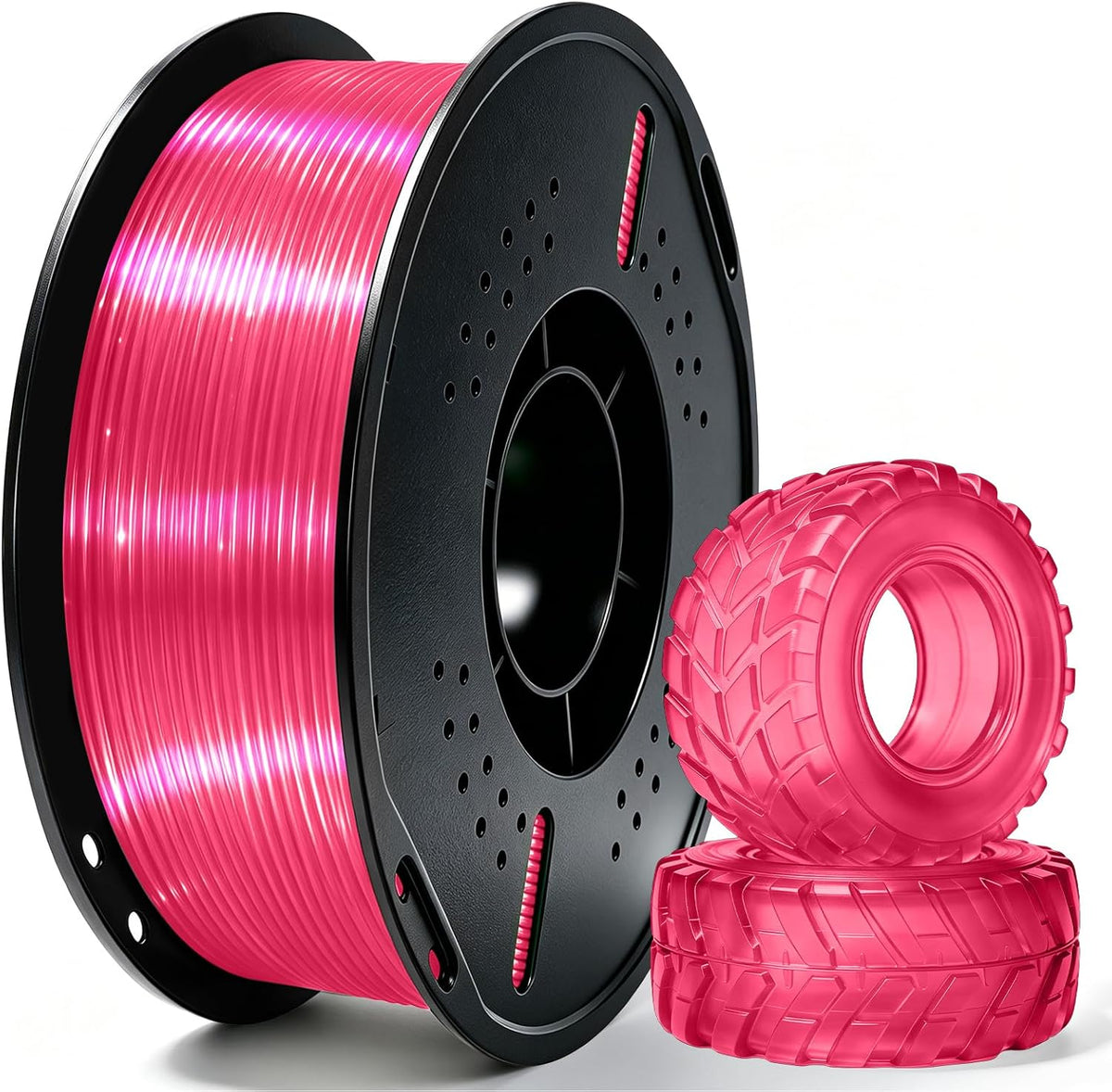Colourbing Filamento flexible de TPU 95A para impresora 3D, suave y...