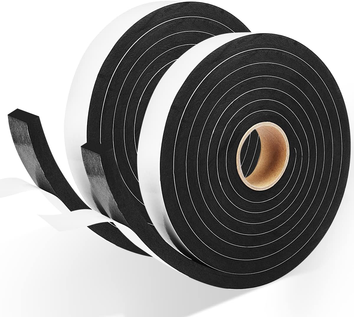 2 rollos de cinta adhesiva para puerta, 1" de ancho x 3\/8"...