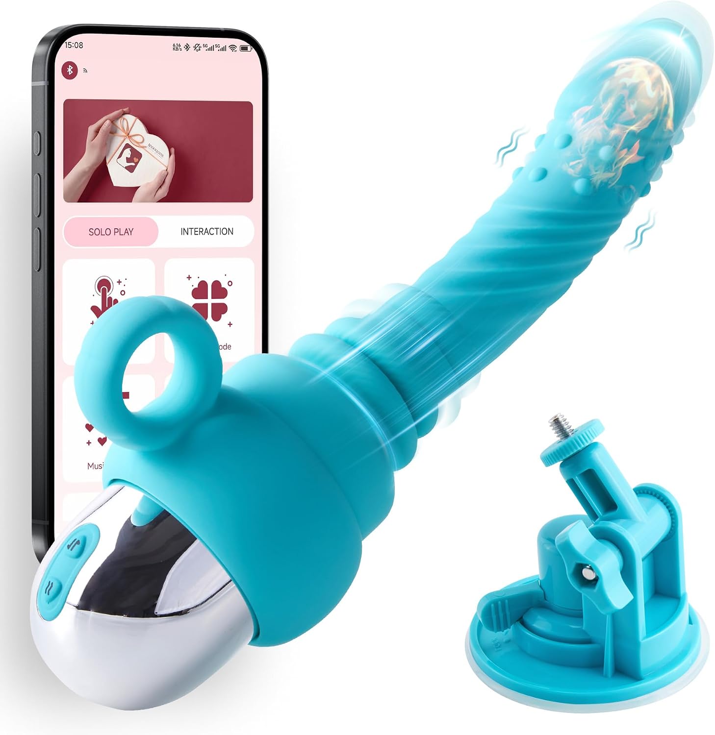 MOMONII Control de aplicación de la máquina de los juguetes sexuale...