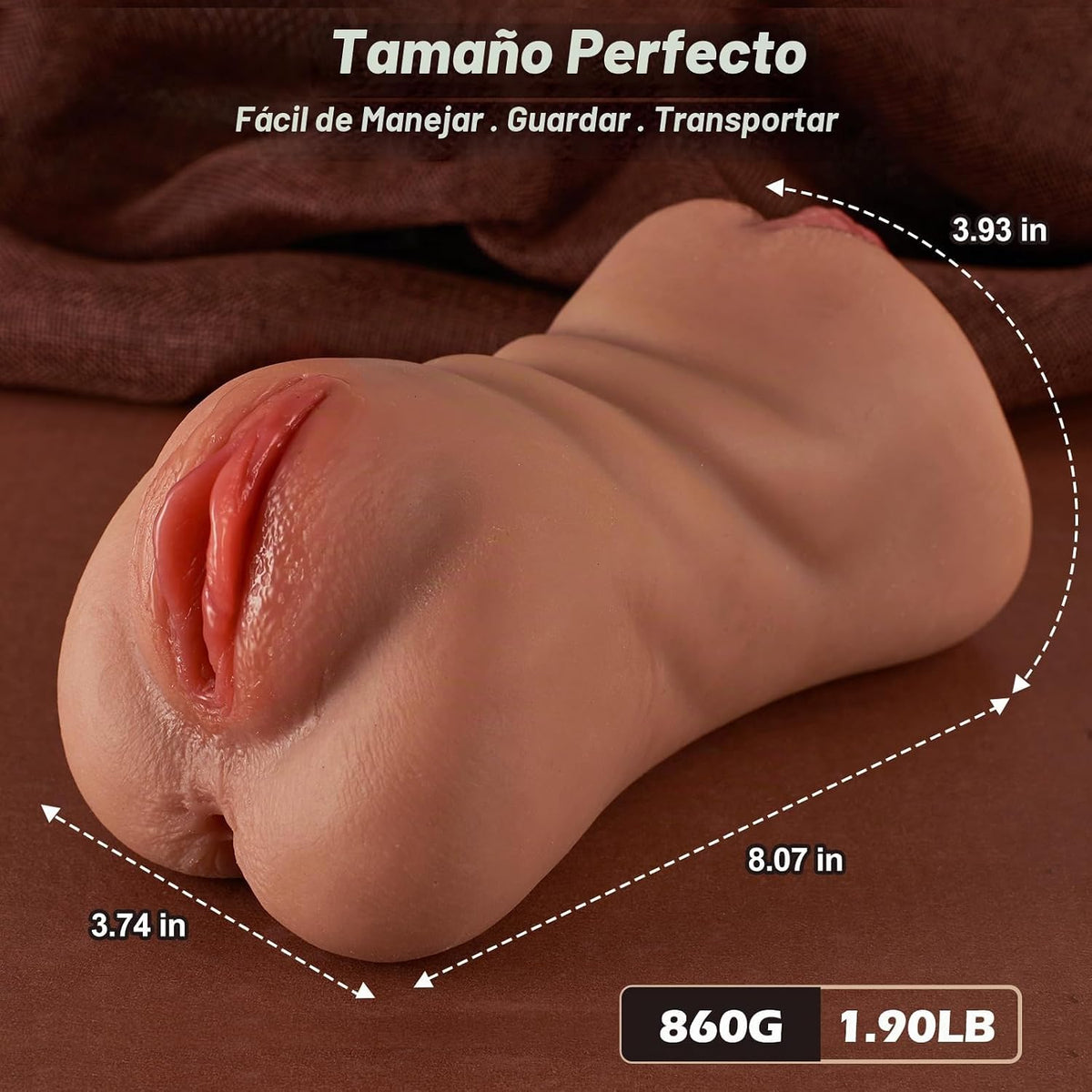 Masturbador masculino de bolsillo 4 en 1 mamada realista Stroker |...