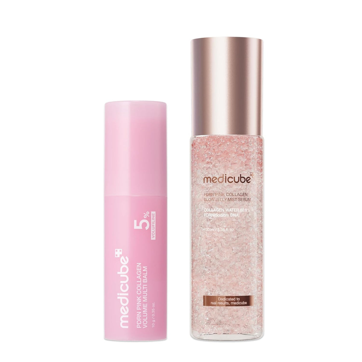medicube PDRN On-the-Go Glow Duo - Bálsamo múltiple de volumen y su...