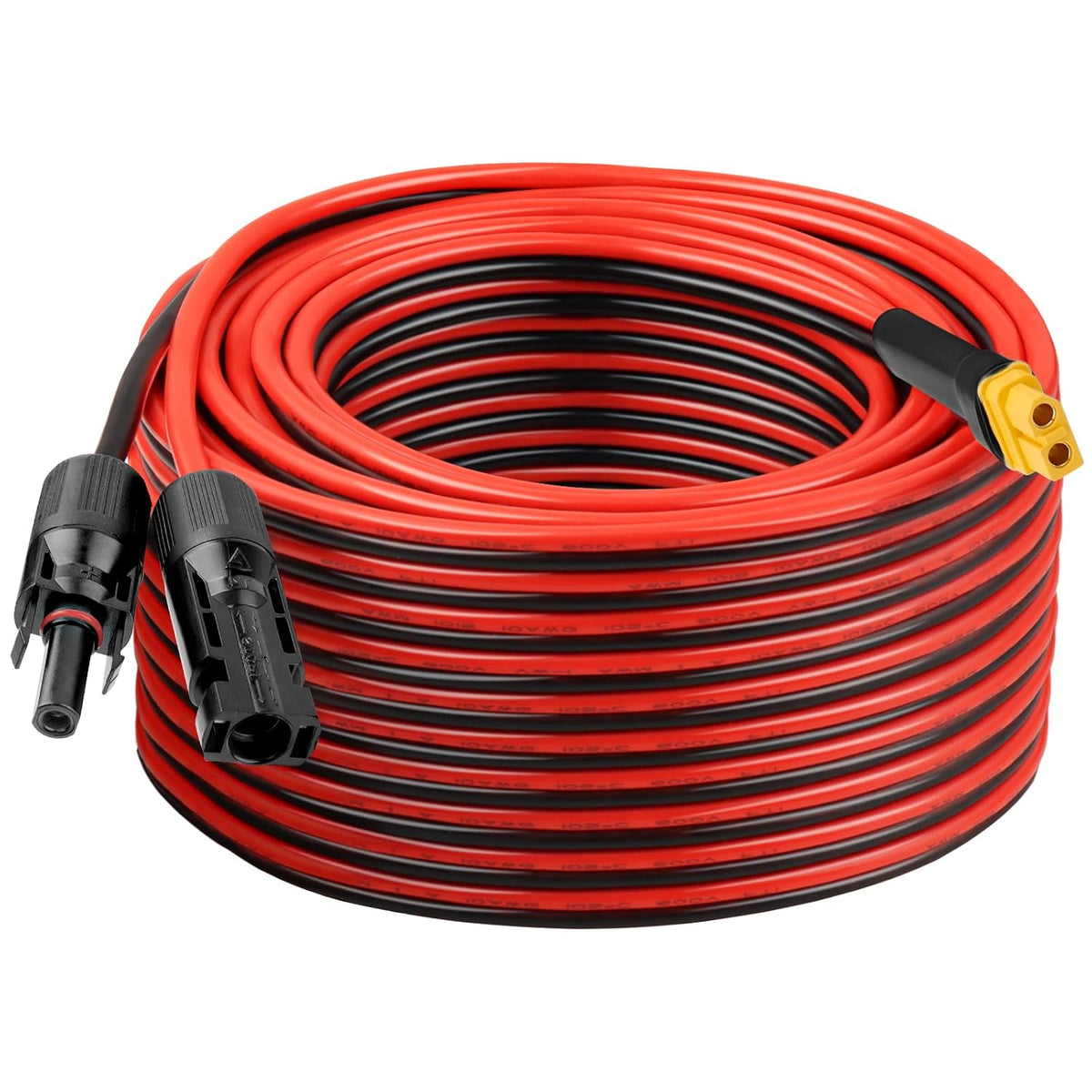 Cable de extensión solar XT60 de 10 AWG 75 pies 2 3 6 10 10 15 20 2...