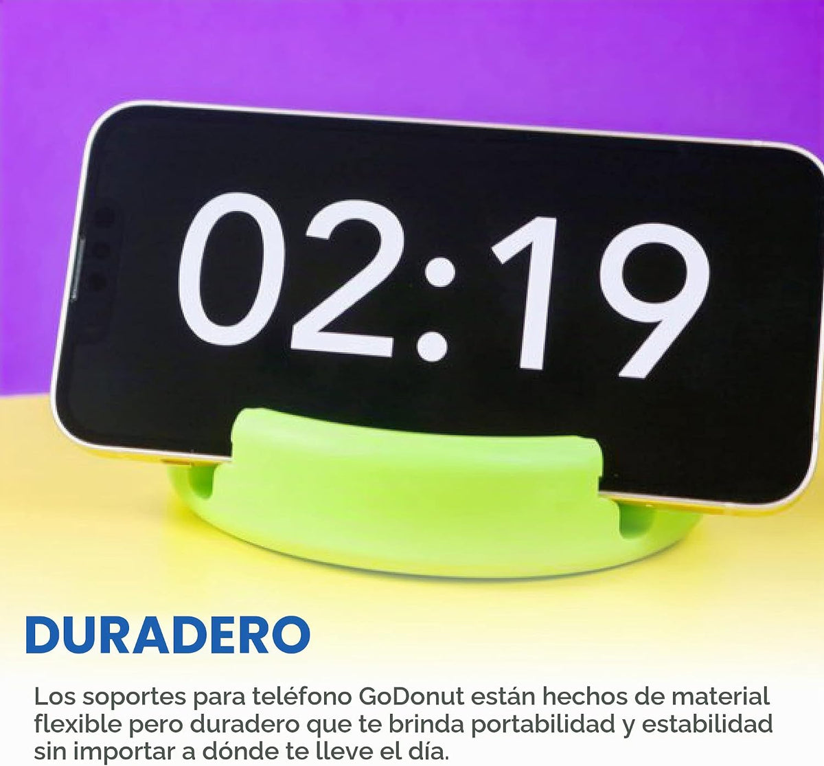 GoDonut Soporte para teléfono original - Soporte para teléfono celu...