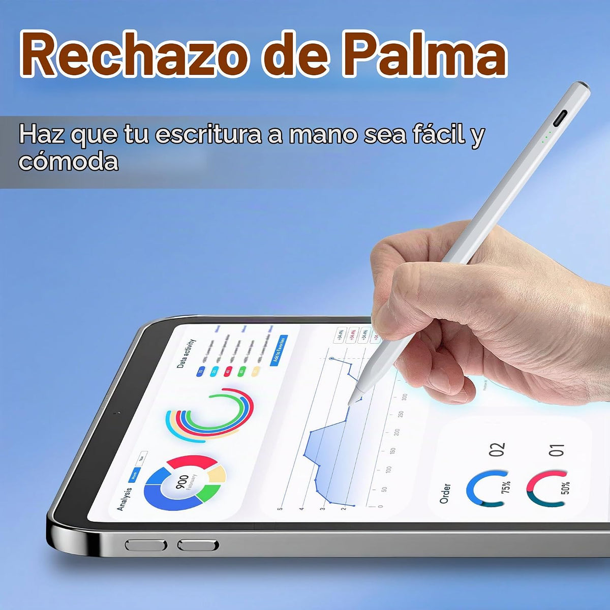 Lápiz óptico para iPad 2026-2018, lápiz de carga rápida de 15 minut...