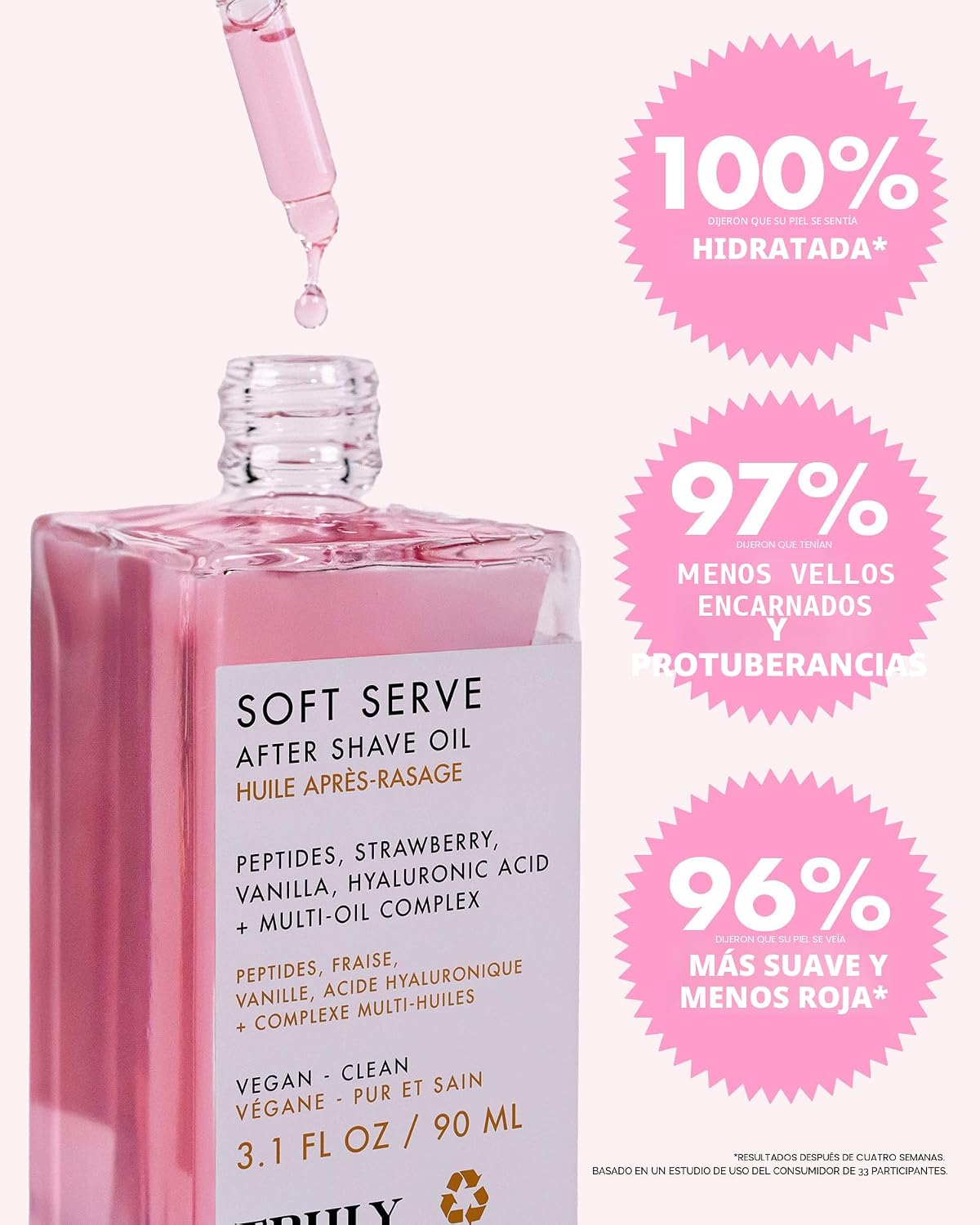 Truly Aceite para después del afeitado Beauty Luxury | Tratamiento...