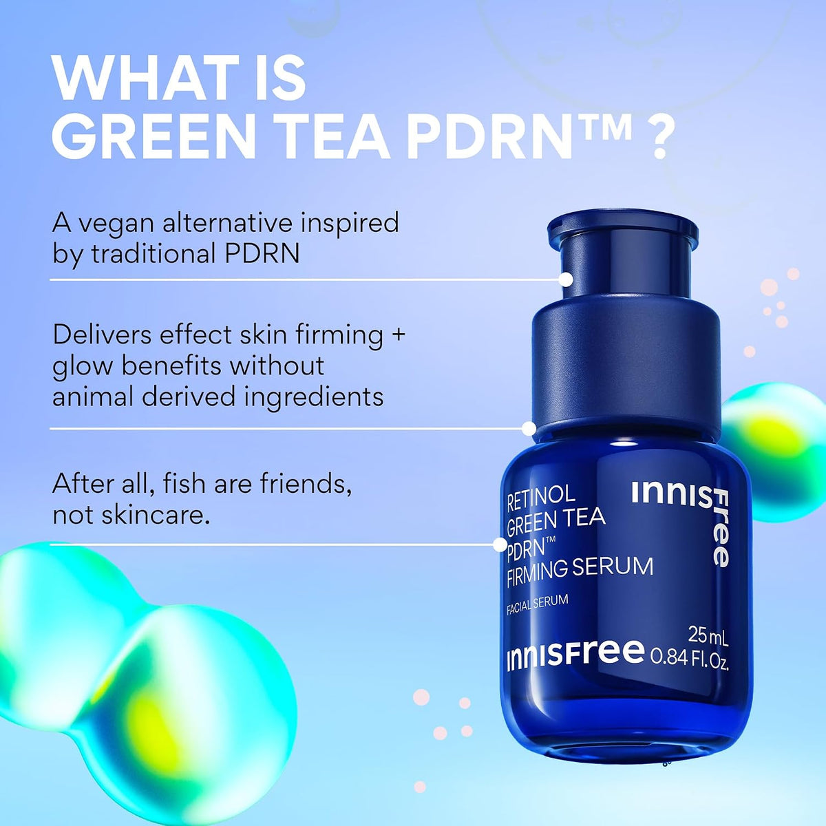 innisfree Suero PDRN de té verde | Cuidado de la piel coreano con r...