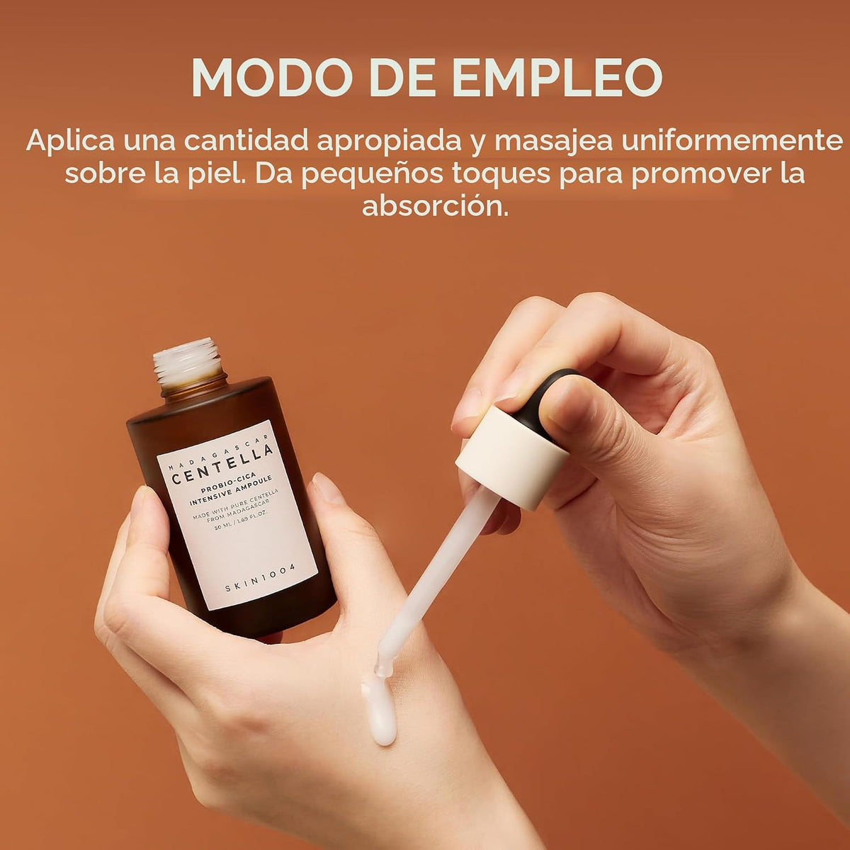 SKIN1004 Probio Cica - Ampolla intensiva para rostro con ceramida,...