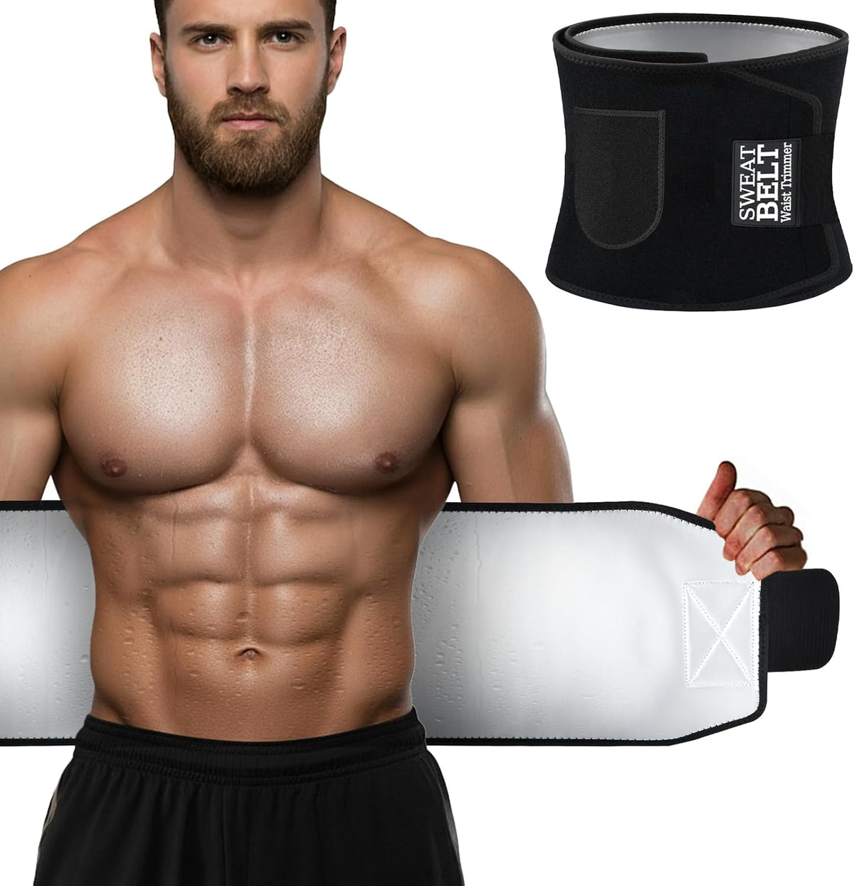 AMZBOSS Entrenador de cintura para mujeres y hombres, Entrenador de...