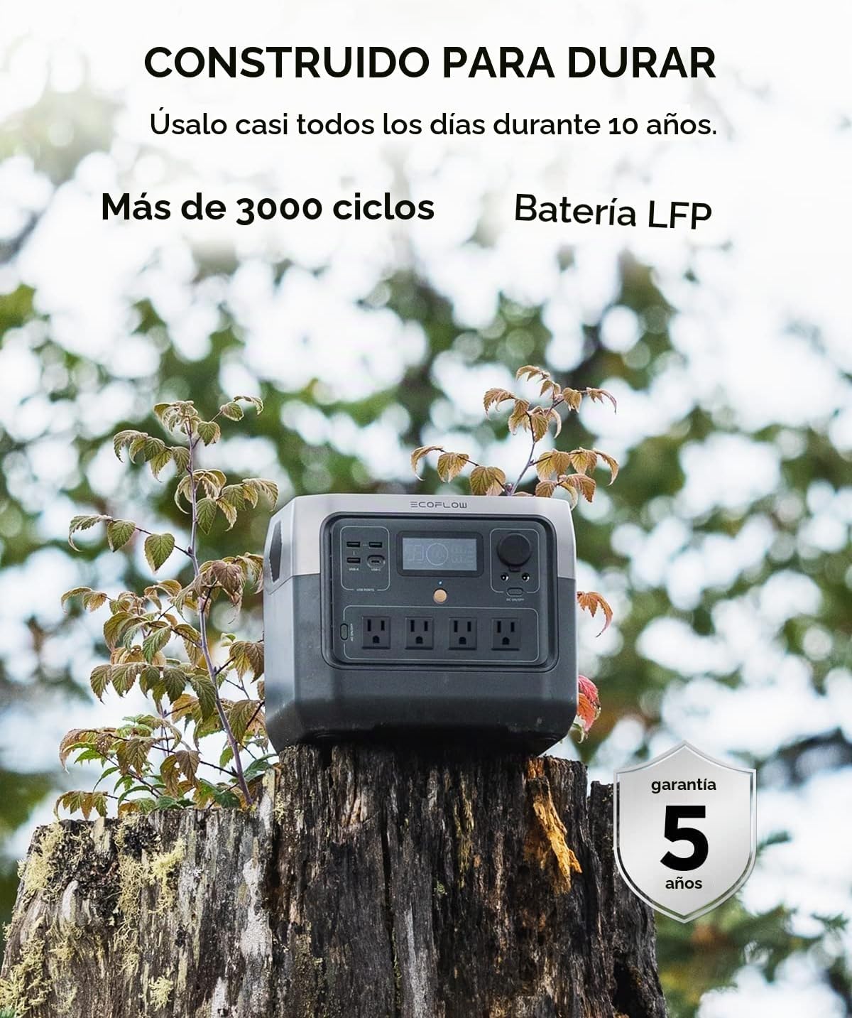 Generador Solar EF ECOFLOW RIVER 2 Pro y Panel Solar Portátil 220W,...