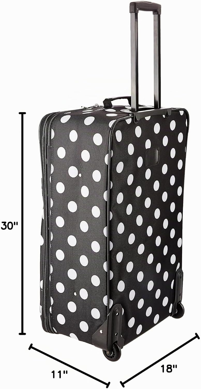 Rockland Vara Softside - Juego de equipaje vertical de 3 piezas, Pu...