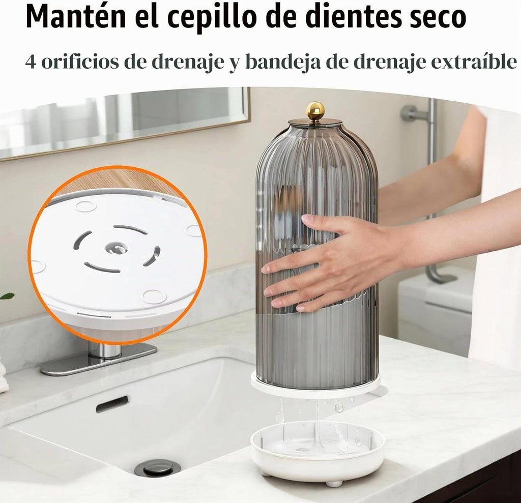 Soporte para utensilios en forma de jaula de pájaros con tapa, orga...