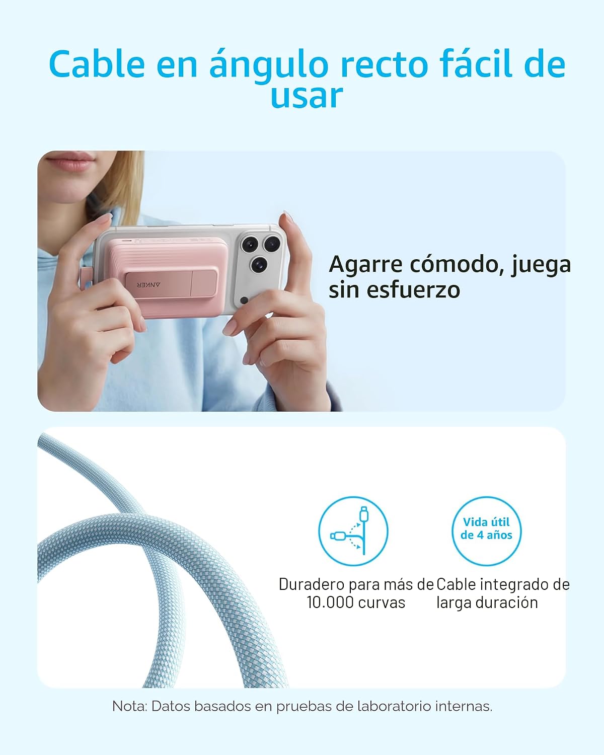 Anker Zolo - Banco de energía magnético, cargador portátil Magsafe...