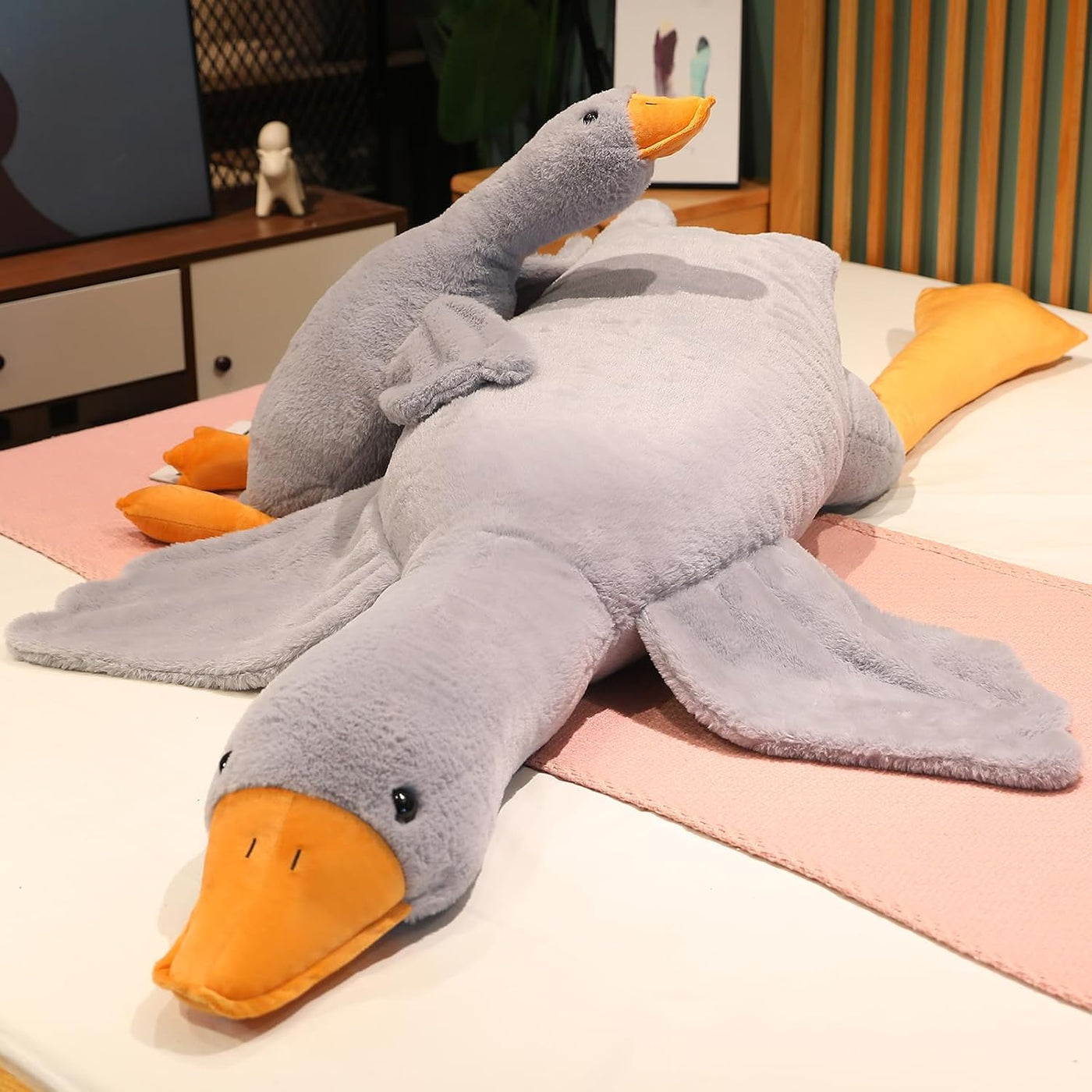 Grafingy Animal de Peluche Cisne, 74.8 pulgadas 4.85 libras Juguete...