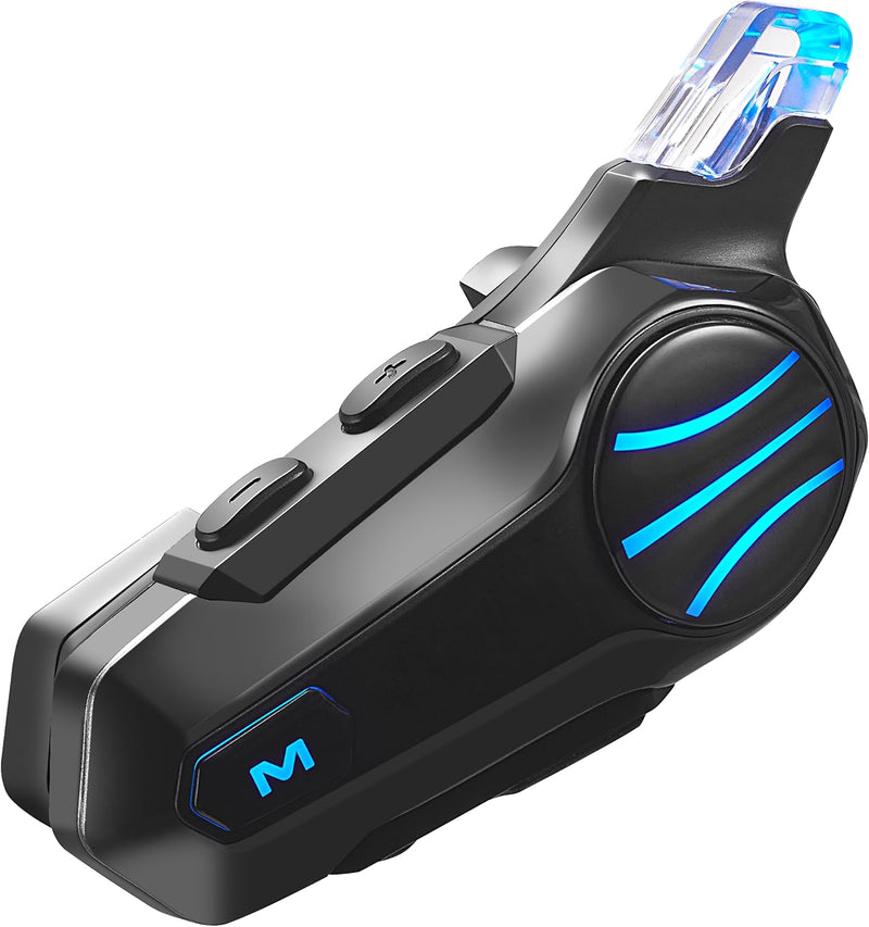 RideHaven Auriculares Bluetooth para casco de motocicleta, sistema...