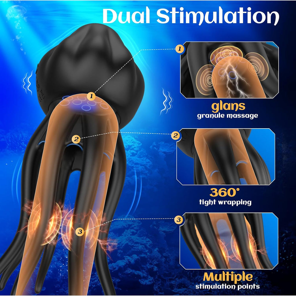 EINSEO Juguetes sexuales para hombres, vibrador de pene \u2013 Jugu...