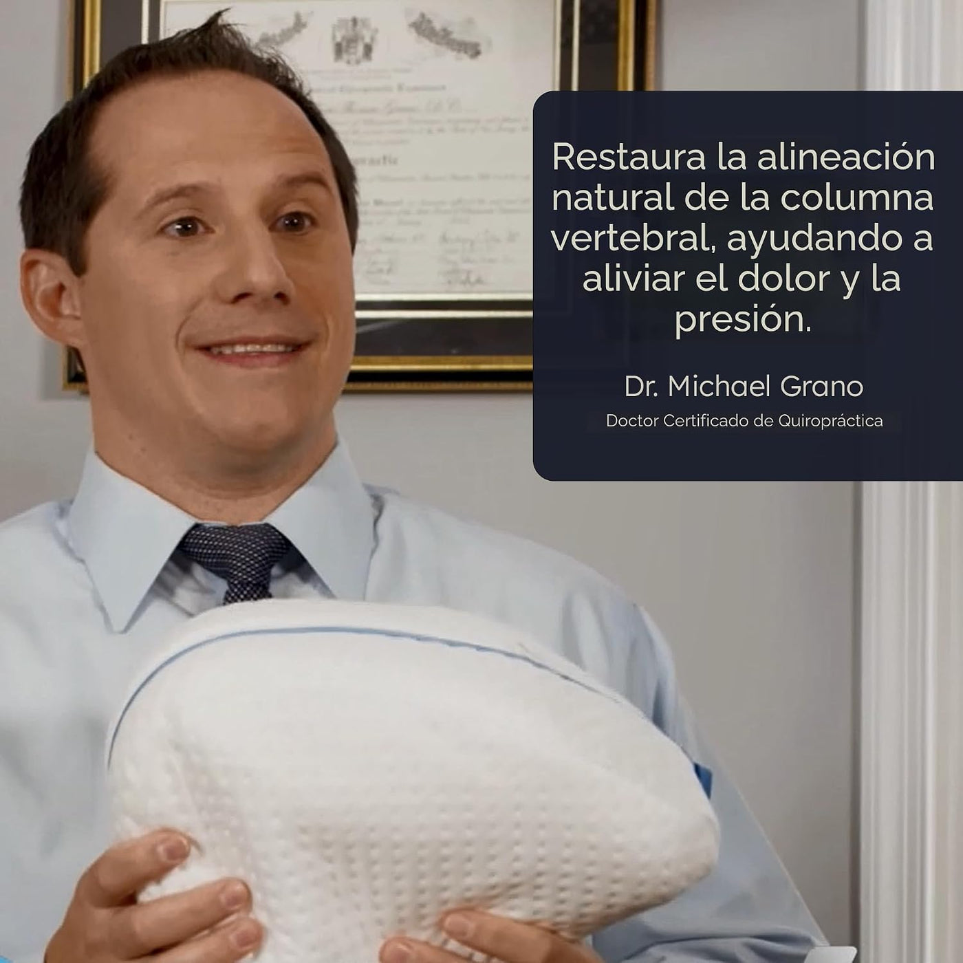 Contour Legacy - Almohada de apoyo de espuma para piernas y rodilla...