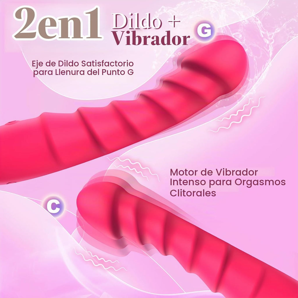 Gakuaat Consolador Vibrador de Punto G para Mujeres, Vibrador de Cl...