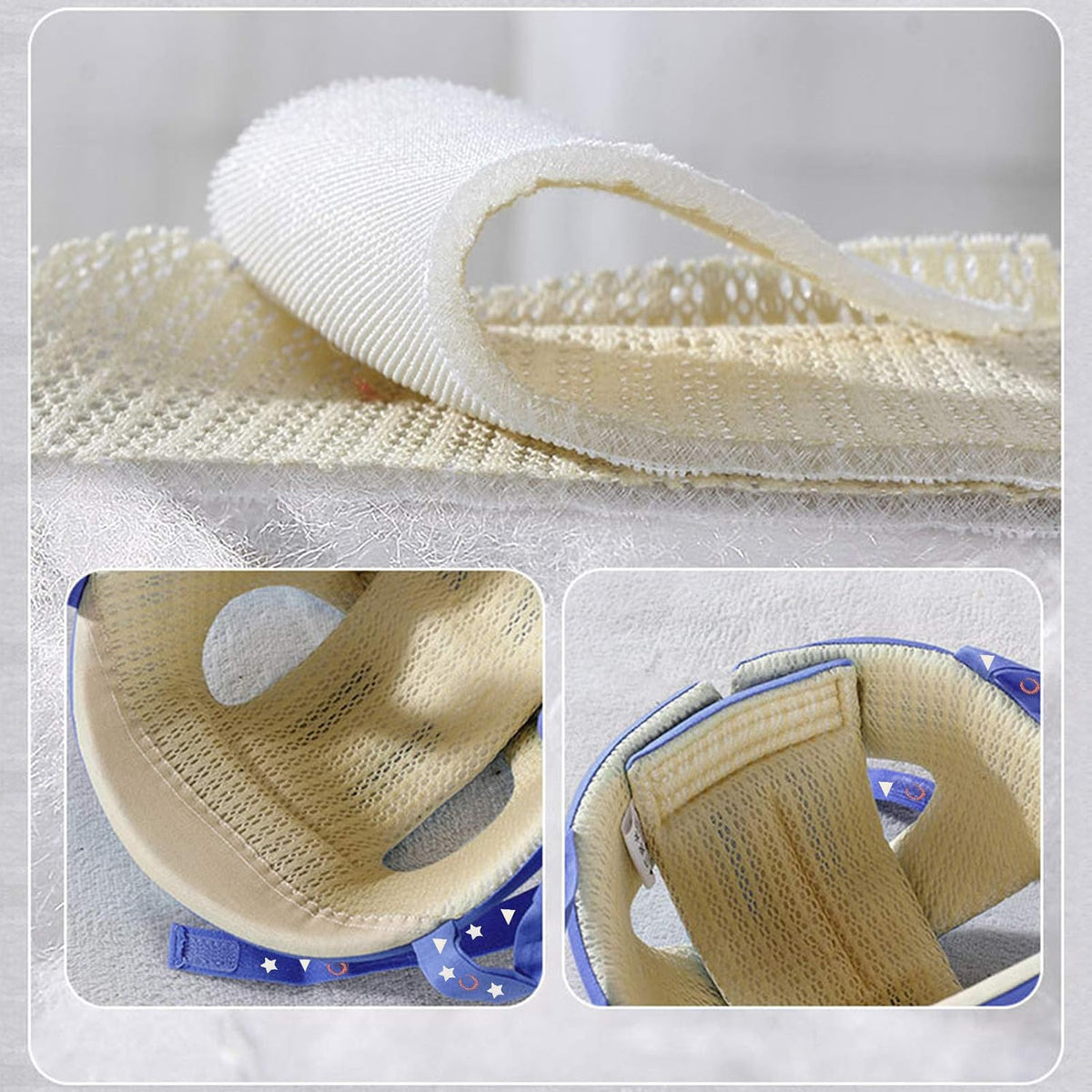 Ocanoiy Casco infantil para bebé Protector de cabeza para niño pequ...