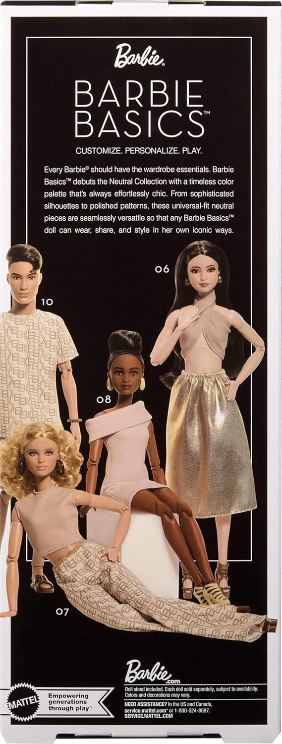 Barbie Basics You Create Neutral Kit 006 Muñeca y moda | Muñeca de...