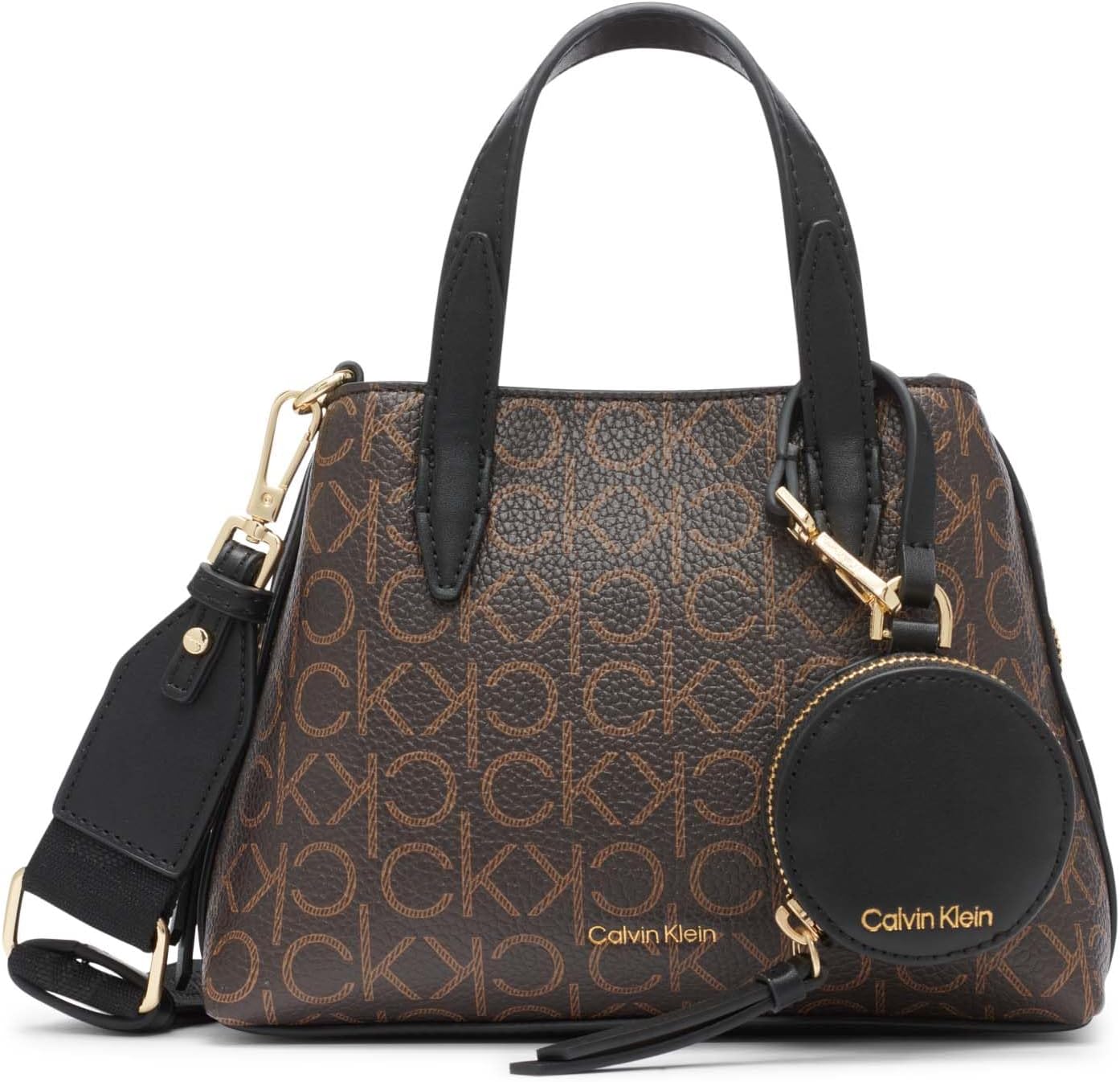 Calvin Klein Millie - Mini bolso cruzado 2 en 1 con compartimento triple