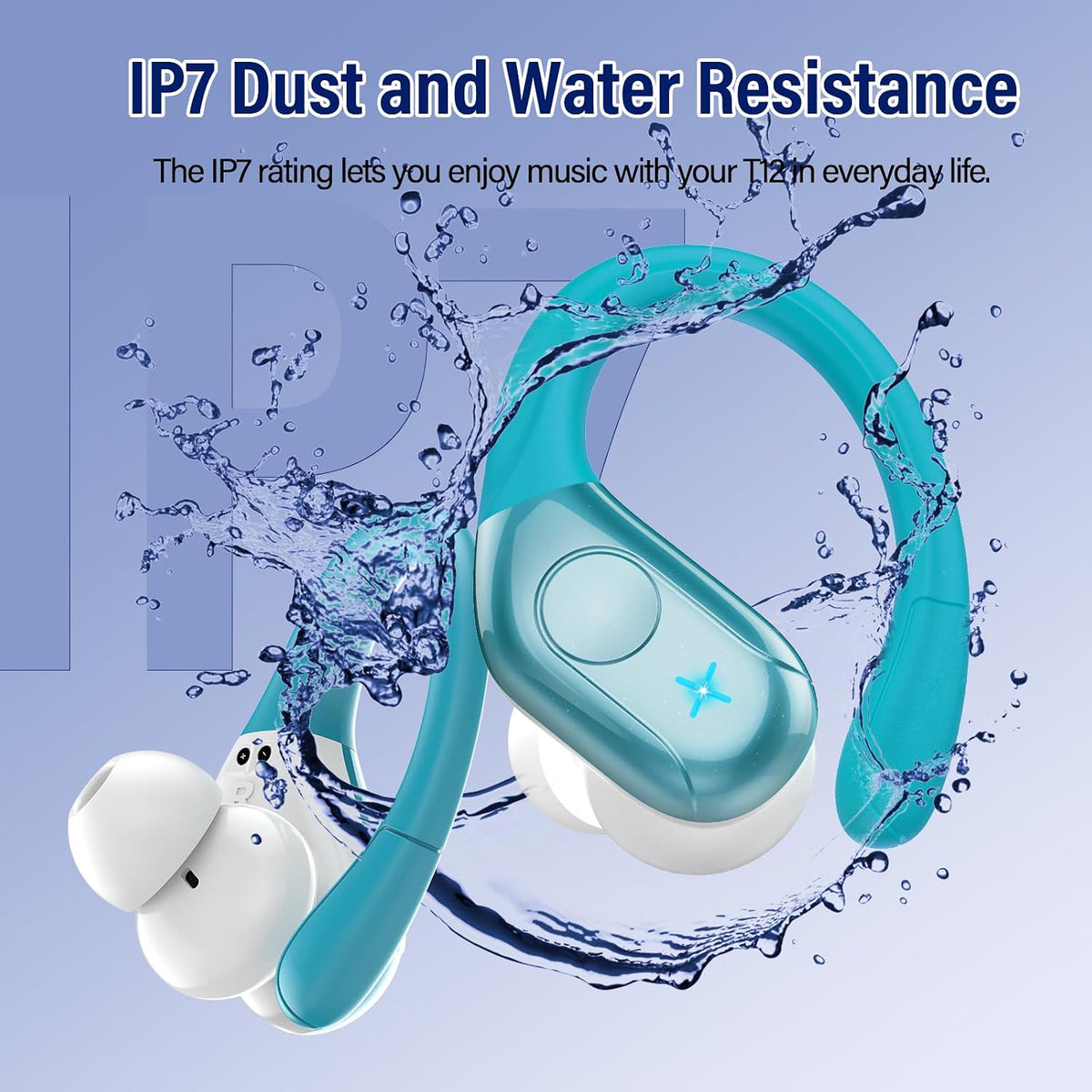 Auriculares Bluetooth 5.4 Auriculares Estéreo 75H Deportes Inalámbr...