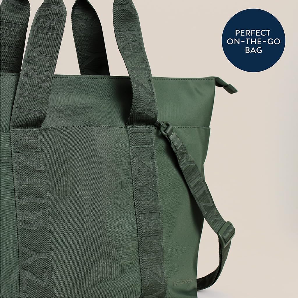 Itzy Ritzy Belong - Bolsa de pañales, bolsa ligera con 10 bolsillos...