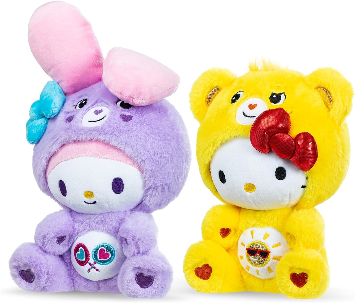 Care Bears x Hello Kitty - Paquete de 2 peluches - Hello Kitty como...