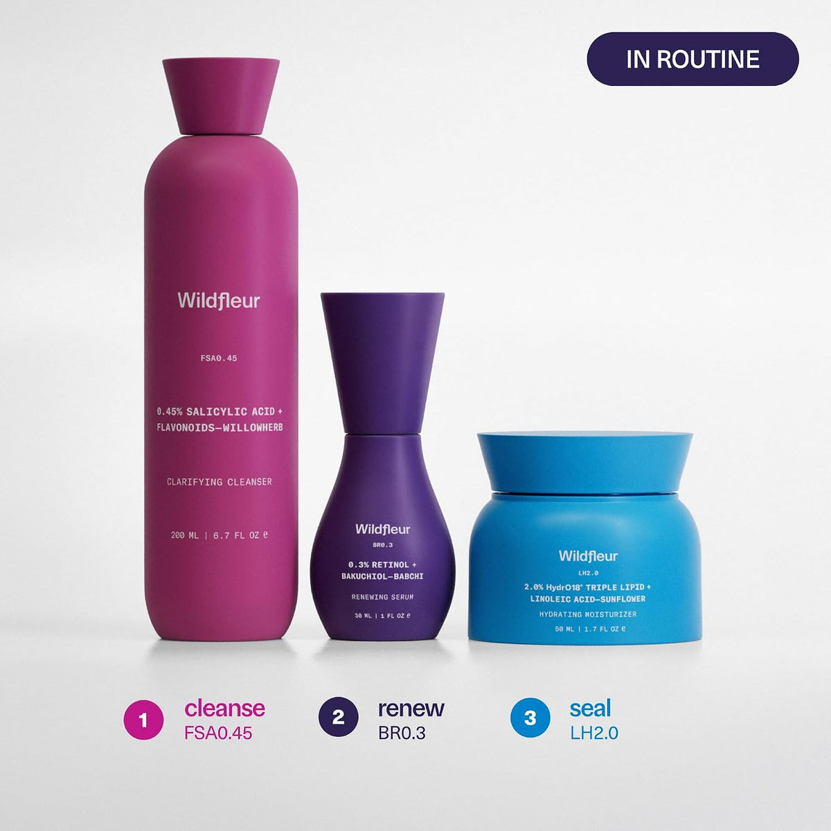 Wildfleur Suero de retinol al 0,3% para la cara, BR0.3 Bakuchiol su...