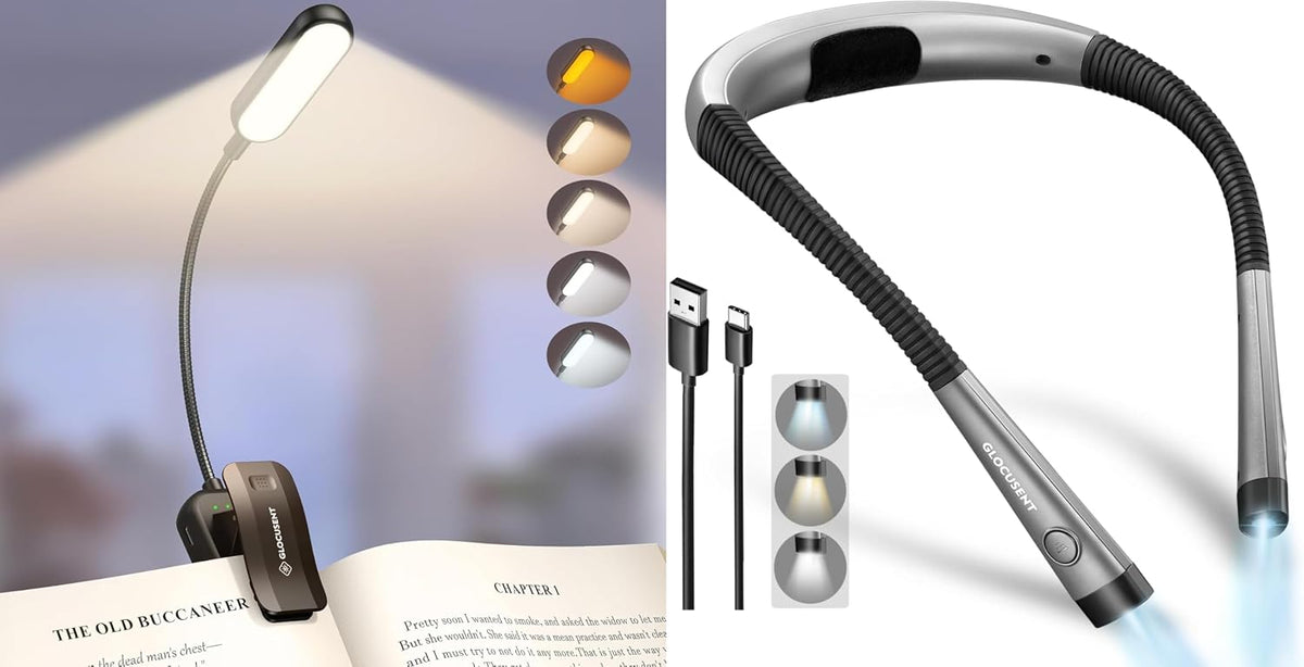 Glocusent Paquete de 20 luces LED para el cuello